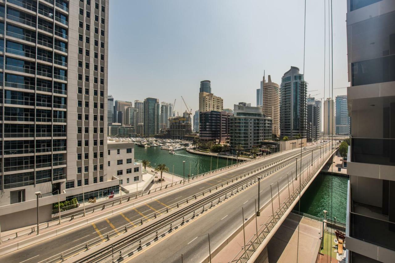 Fantastay Sparkle Tower One Bedroom Suite Marina View Dubai Bagian luar foto